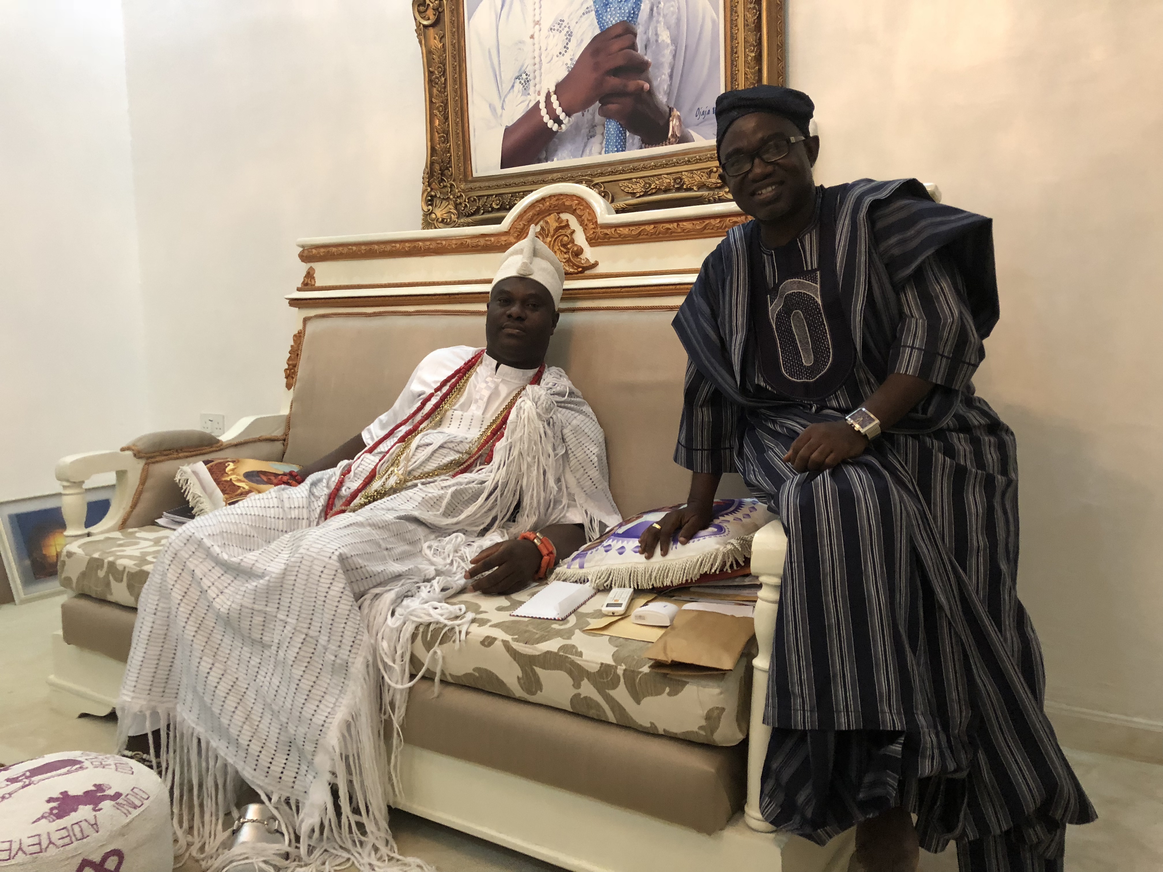 Audience with HIM The Ooni of Ife